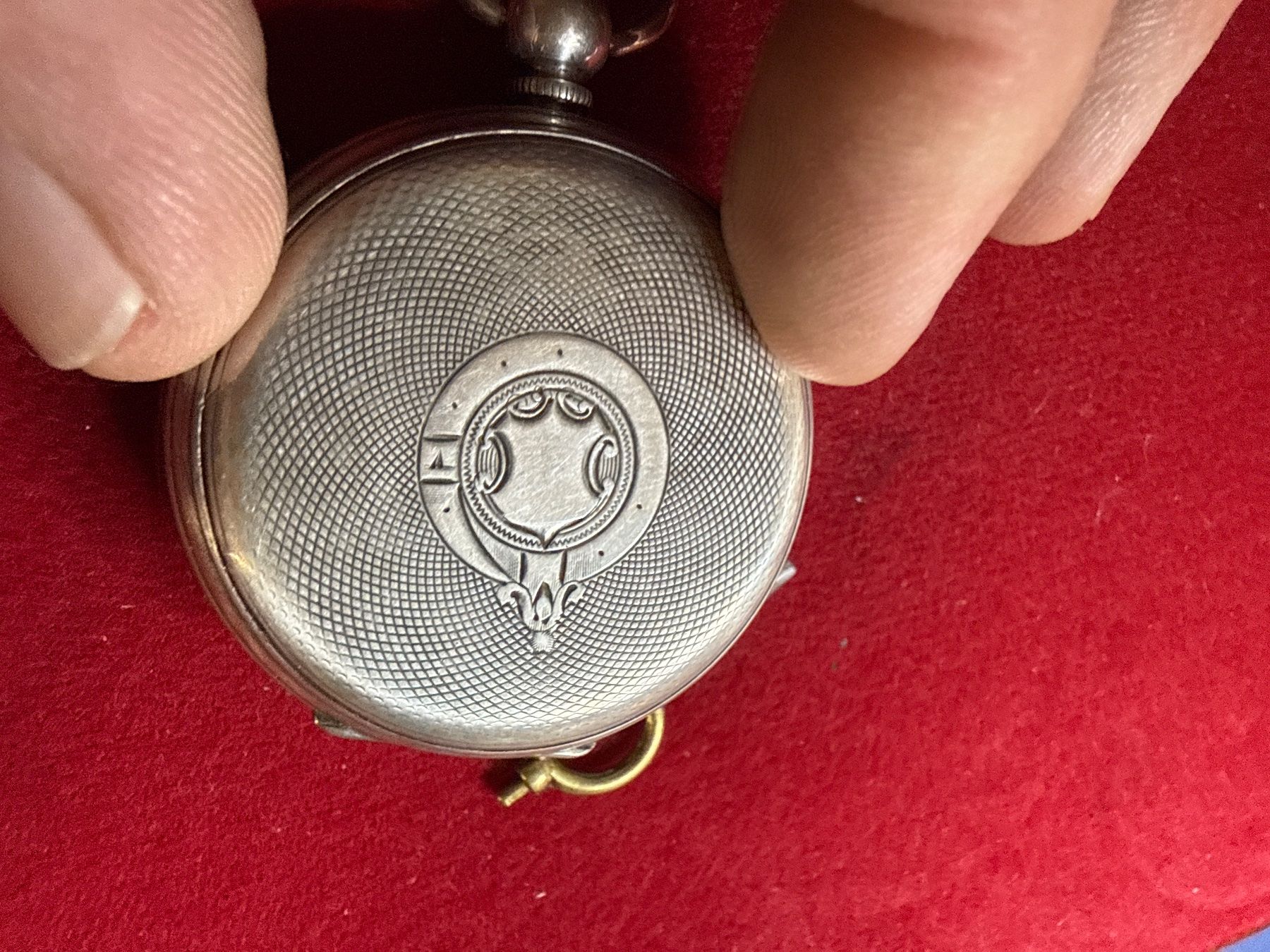 Uhren: Antike Taschenuhr echt Silber 47 mm – Gebraucht aus Pfeffingen von Allhandelklgwatches 2