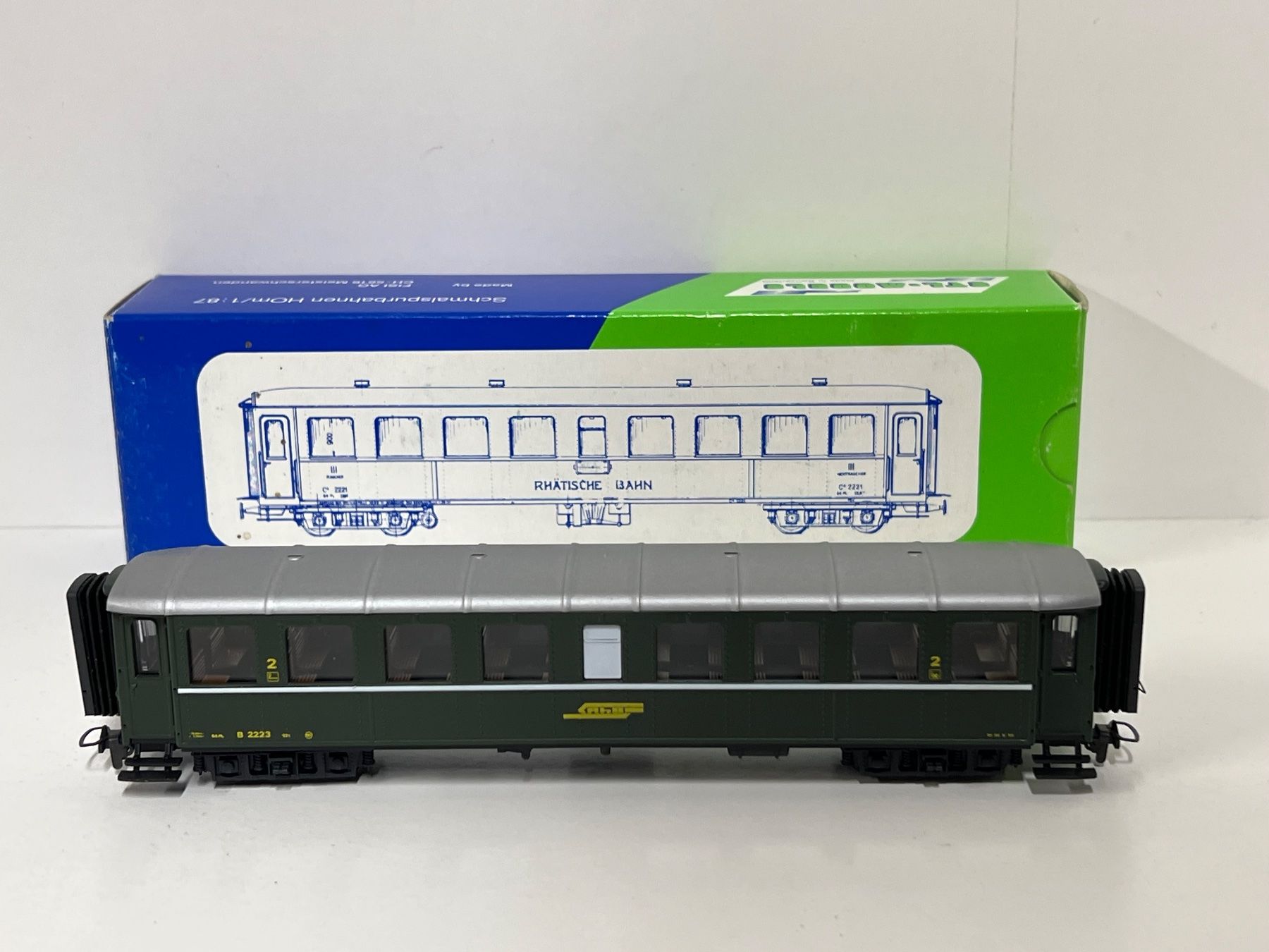 Trains électriques: STL - MODELS RhB B 2223  H0m – D'occasion à Neuenhof par ludovicco 3