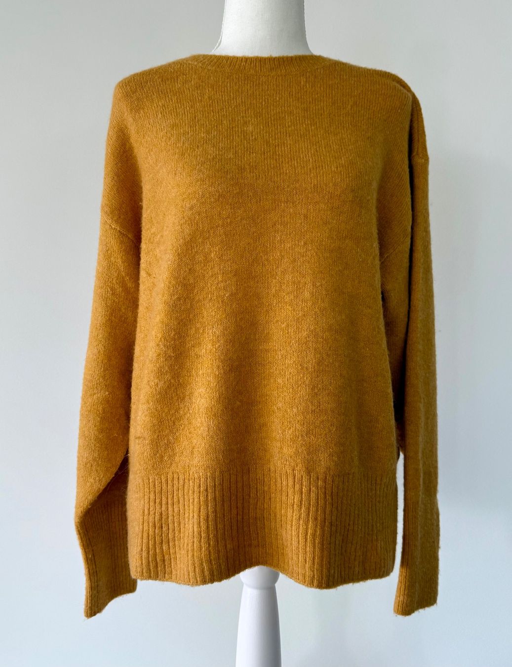 Pulls & Sweat-shirts: Damen Pullover in Senfgelb grob gestrickt – D'occasion à Weiningen ZH par san_7hsm