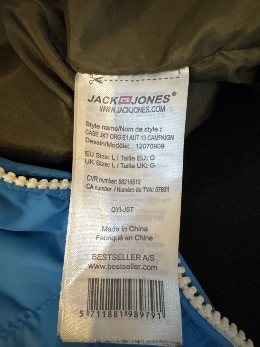 Jack & Jones Giacche: Jack & Jones Steppjacke, Gr. L – Usato da Wiliberg venduto da haras 3