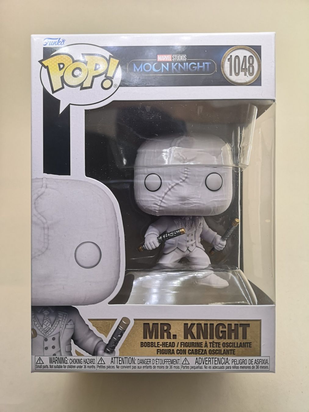 Funko Statuette: Funko Pop Mr. Knight #1048 – Nuovo e nell'imballaggio originale da Riehen venduto da _TheCollectorShop_