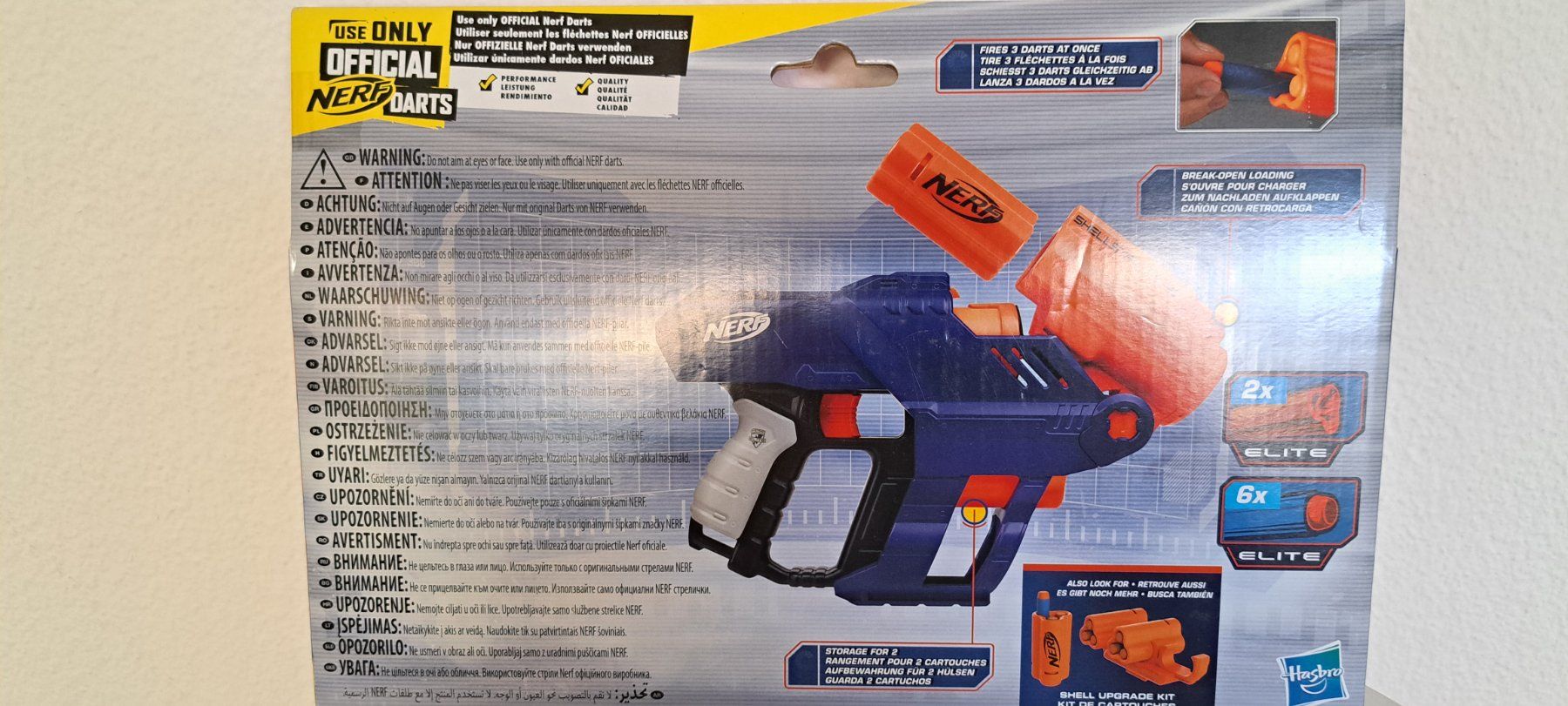 Nerf Spielzeuge: Nerf Elite Shellstrike DS-6, neu in  Originalverpackung! – Neu und originalverpackt aus Zürich von Freshwind1 1