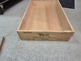Weinkiste 6er leer 55x33x10cm