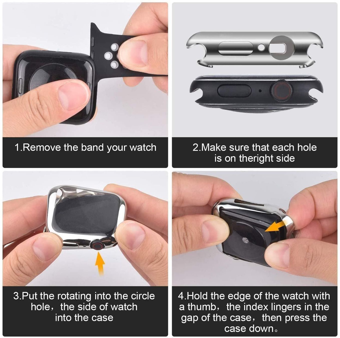 Orologi: Apple Watch 40mm Coque protection écran complete – Nuovo e nell'imballaggio originale da Morges venduto da DigiAC 1