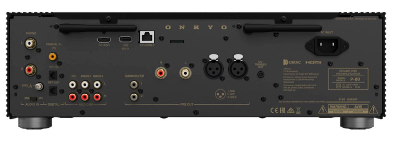 Onkyo Amplificatori: Onkyo Icon P-80 Preamplifier - Vorstufe – Usato da Baar venduto da ziofauri 2