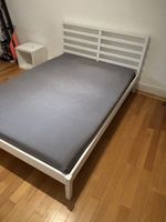 IKEA TARVA Bettgestell + ÅBYGDA Matratze – 160x200 cm 