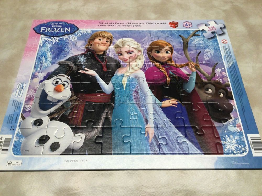 Disney Puzzle Frozen 48 Teile 4+ (Gebraucht) in Sarmenstorf für CHF 4 ...