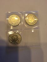 piece argent 3x 1CHF 1960-1962 SUP- UNZ