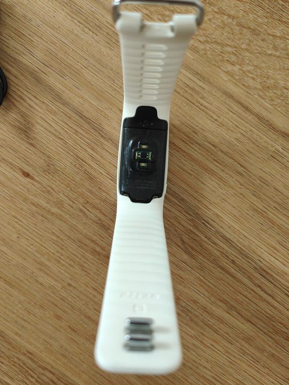 Vhbw Ersatz-Armband Für Polar A360/A370 – Silikon, Blau, 24 Cm, 23 Mm Breit