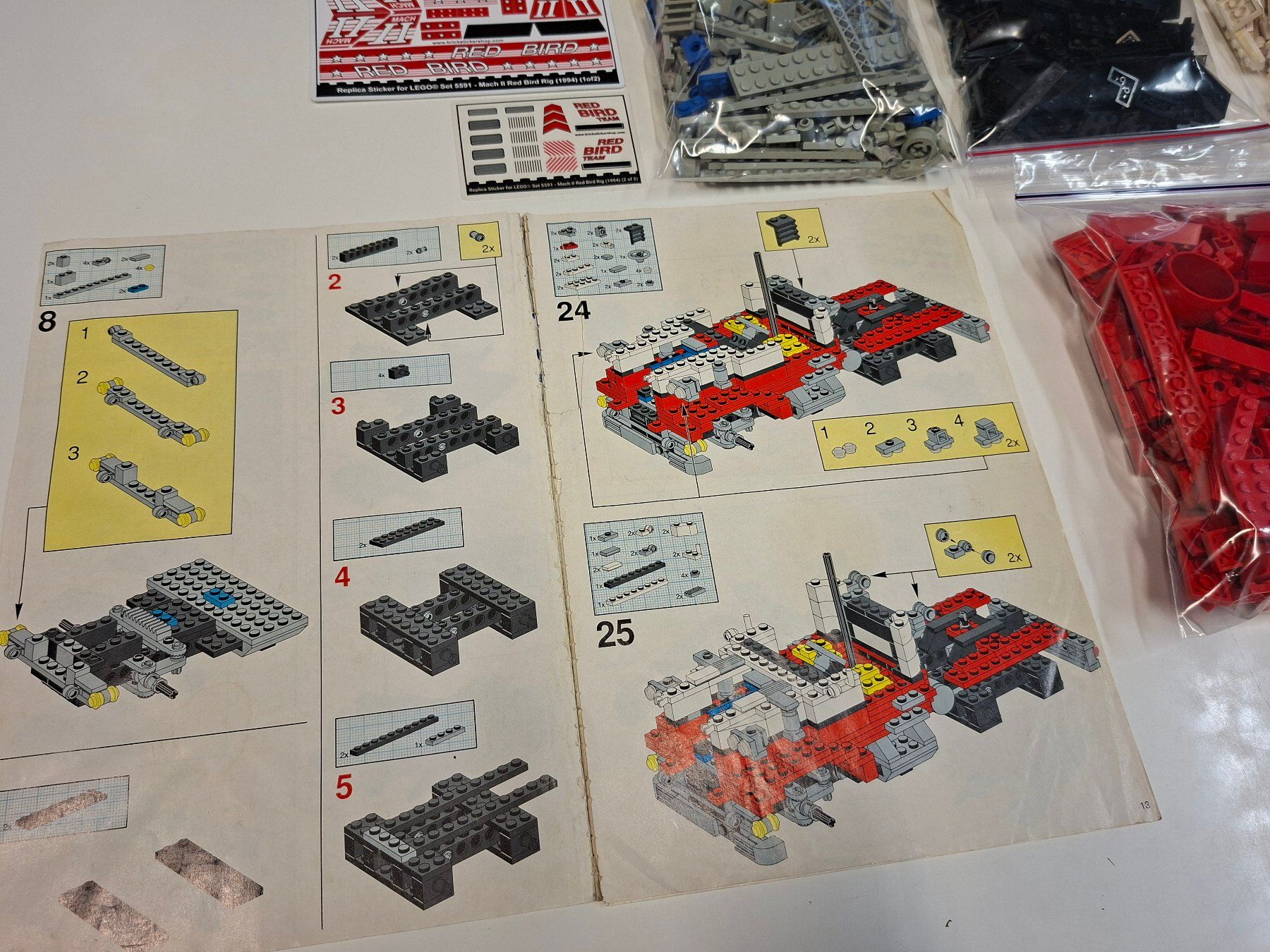 Lego Giocattoli: Lego 5591 Model Team Mach II Red Bird Rig – Usato da Sils im Domleschg venduto da AMAG_AUDI_ZH 5