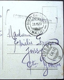 Cartoline postali: SIMPLON Ospizio Sempione animée – Usato da Jona venduto da philajona 1
