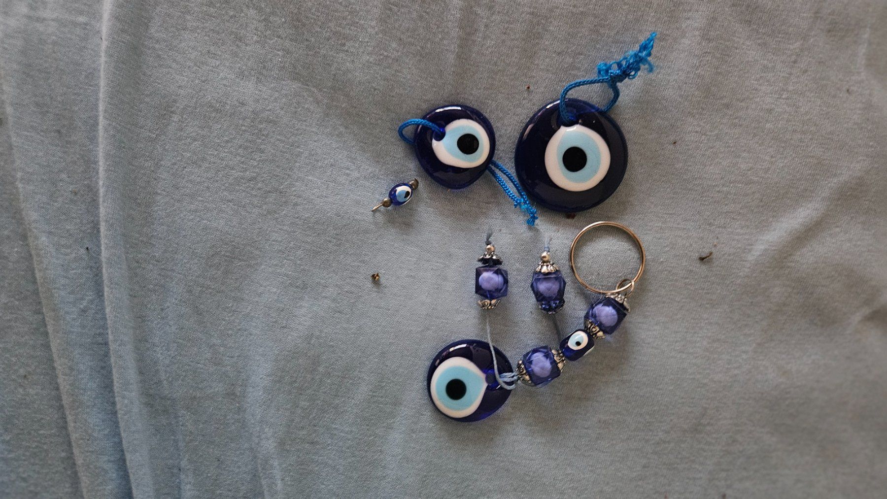 Ciondoli: Evil eyes aus Glas – Usato da Feldbrunnen venduto da Kolosseum111