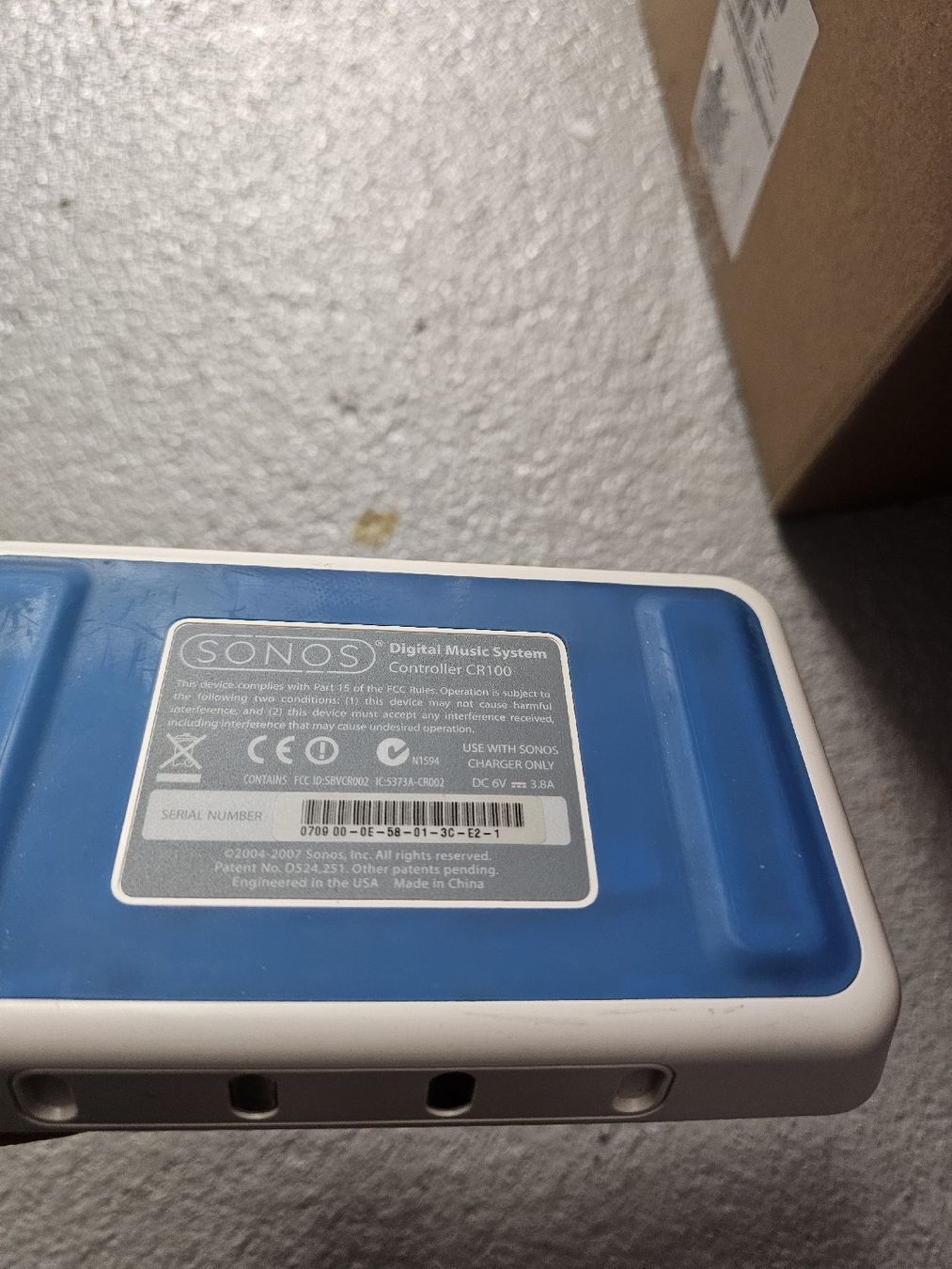 Sonos Fernbedienungen: Sonos Controller CR100 – Defekt aus Affoltern am Albis von hwulf 1