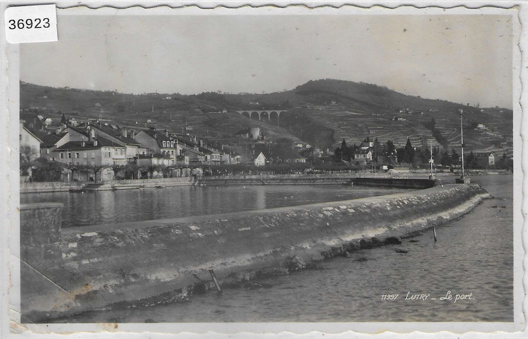 Cartoline postali: Lutry - Le port – Usato da Ettingen venduto da Kartenplanet