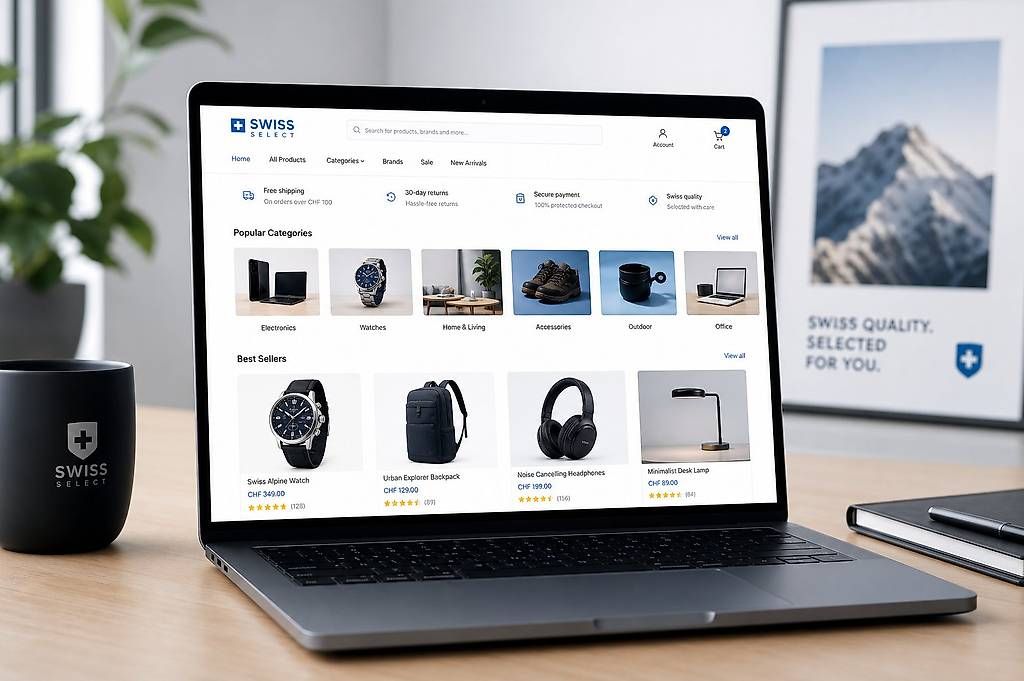 Altro per Ufficio & Commercio: Votre site web clé en main  dès 600 CHF – Usato da Genève venduto da gewebstudio 1