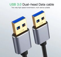 USB 3.0 Kabel Male/Male vergoldet (1m)