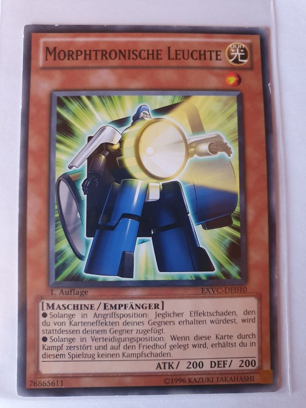 Yugioh Cartes à collectionner: Yugioh Morphtronische Leuchte 1. Auflage – D'occasion à Oberdorf BL par BaldenEagle