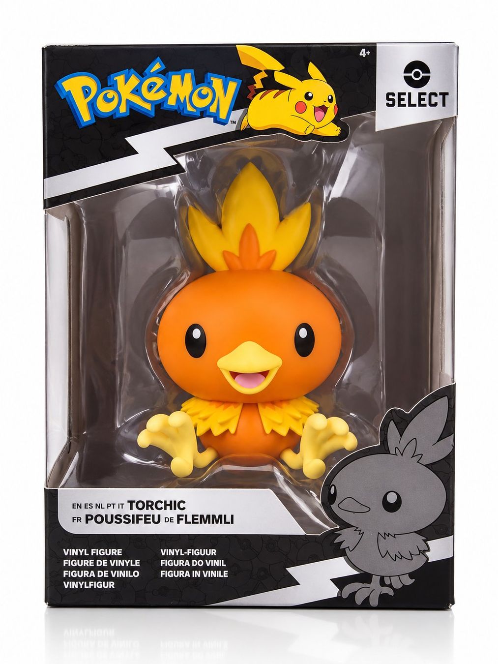 Pokémon Statuette: Pokémon Select Torchic Flemmli Vinyl Figur – Nuovo (secondo la descrizione) da Oensingen venduto da Liquidations-Shop