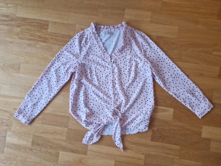 NEU Heine Damenbluse Rüschen Rosé Hemd Gr.40