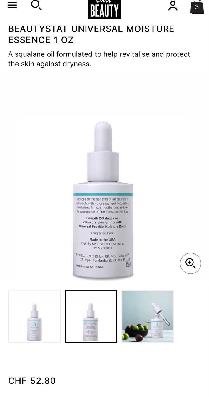 Cura del viso: BeautyStat Universal Moisture Essence, Ladenpreis CHF52.80 – Nuovo e nell'imballaggio originale da Zürich venduto da deruja 6