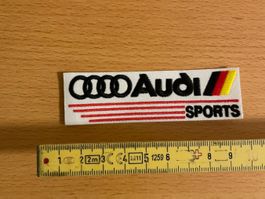 Audi Sports Patch Sticker Aufnäher 1151