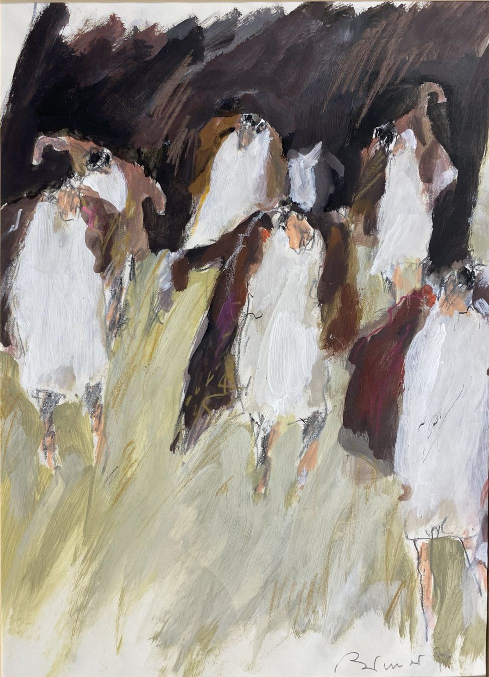 Gemälde: Rolf Brunner Gouache 1976 – Neu (gemäss Beschreibung) aus grenchen von Belarte