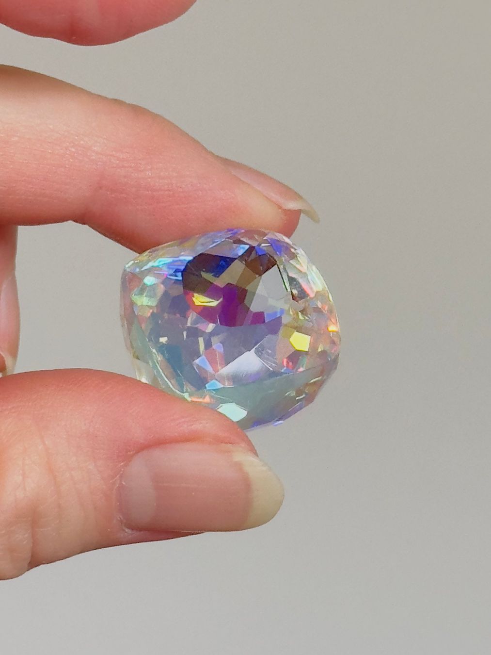 Edelsteine: 61.15 Ct. Certified Radiant Cut Mystic – Neu und originalverpackt aus Genève von AWWA 6