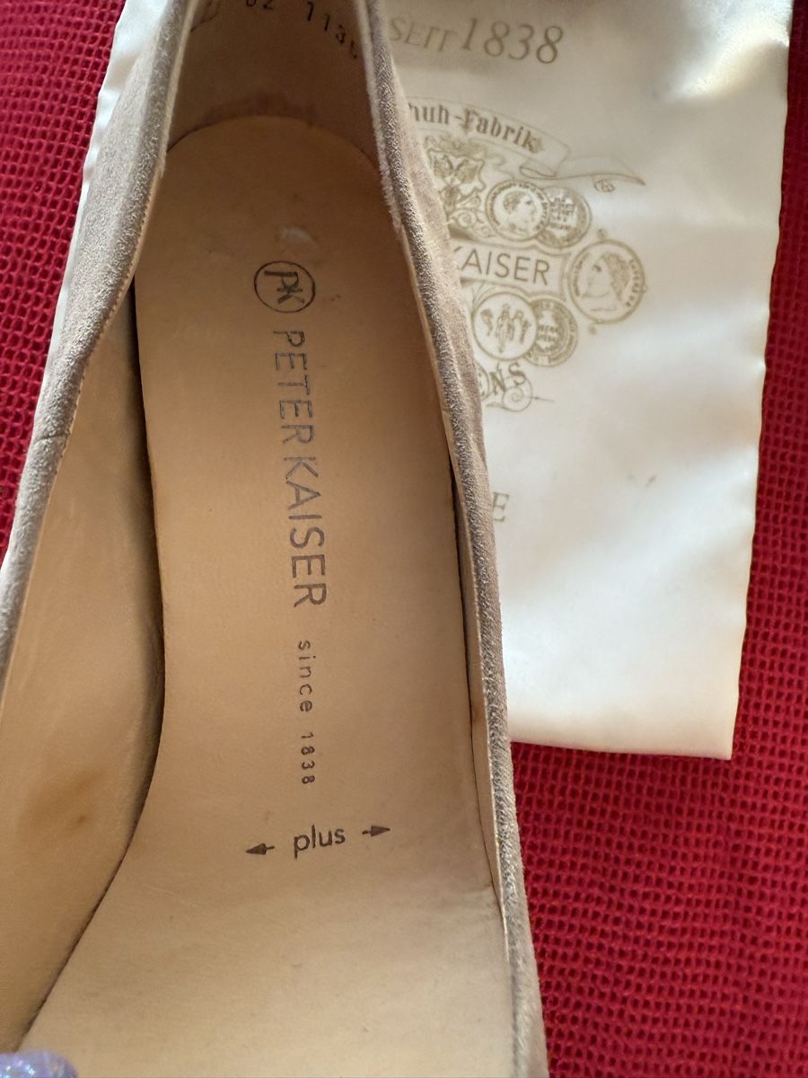 Kaiser Damenschuhe: NEU***PETER KAISER SCHUHE BEIGE** Gr.41***SEHR BEQUEM*** – Neu und originalverpackt aus Zürich von Ceca52 4