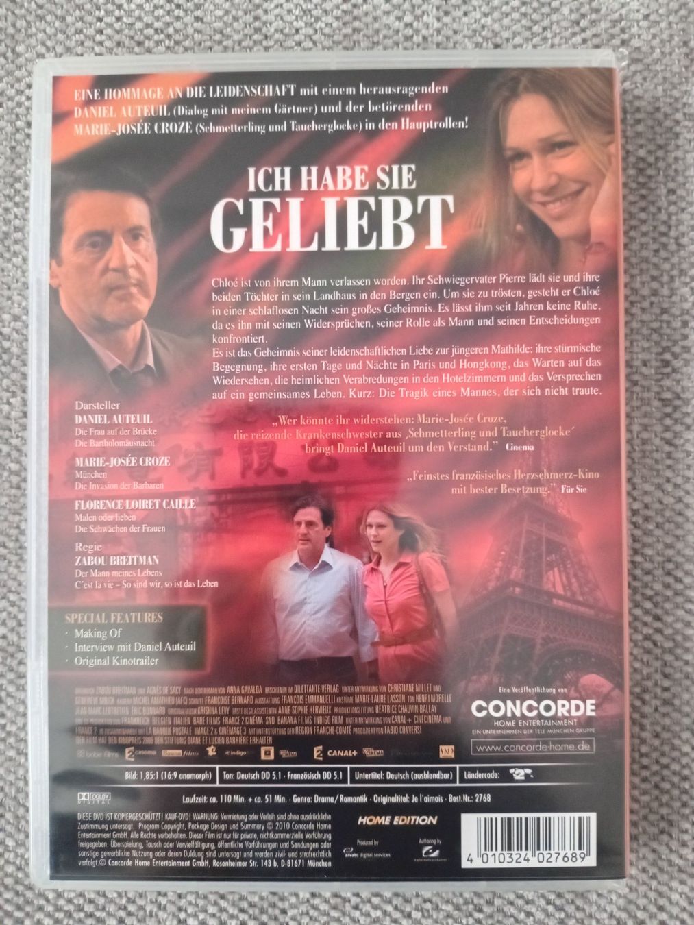 Tutti i DVDs: ICH HABE SIE GELIEBT – Usato da Zollikofen venduto da jde_72zf 1