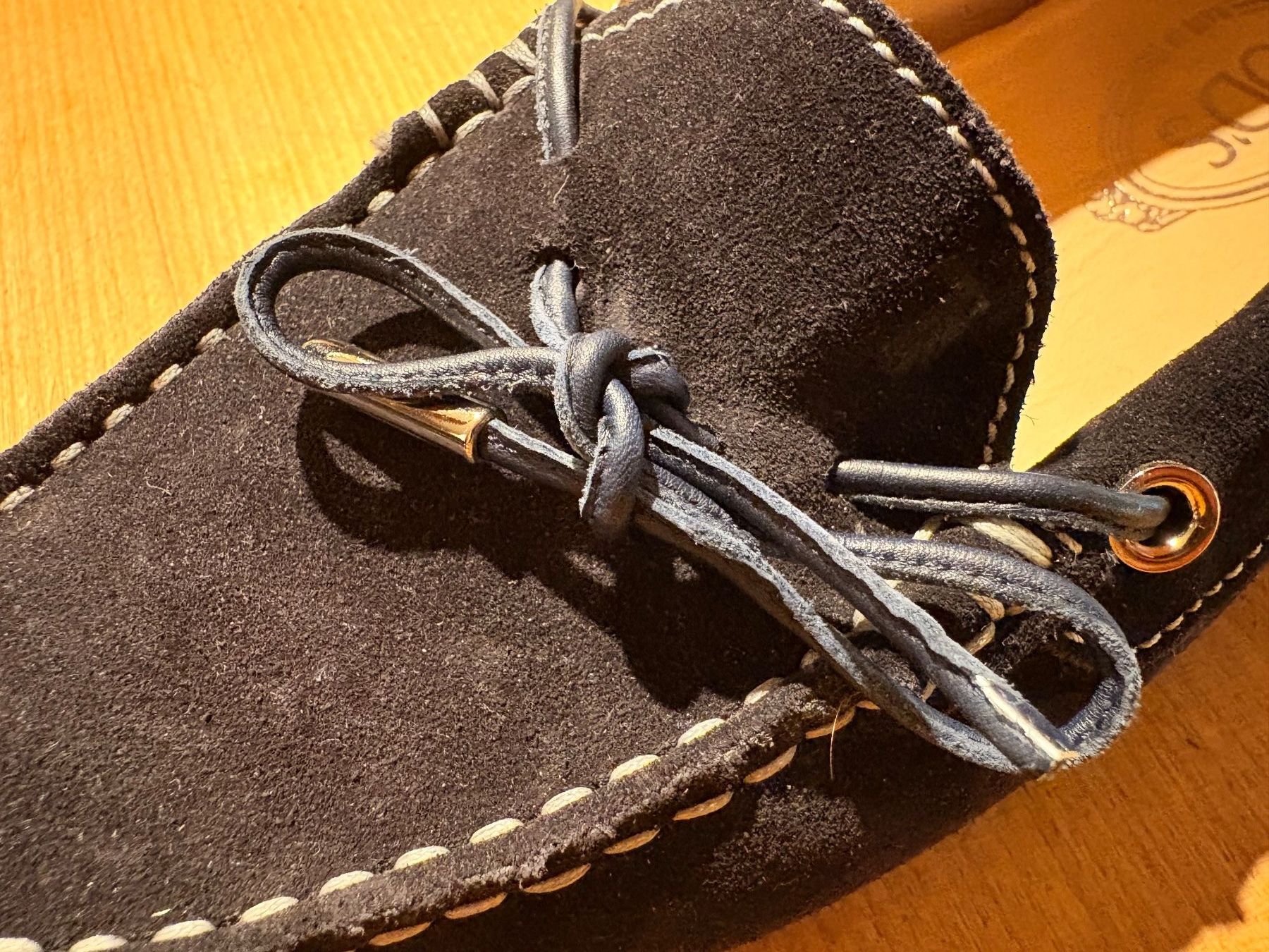 Tod'S Scarpe da donna: Tod's Gommino daim bleu marine  -  37 – Usato da Lovatens venduto da flo_z95p 4