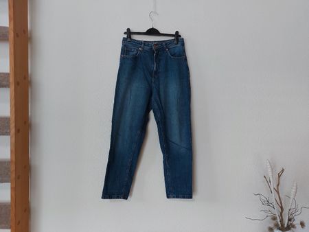 High-Waist-Mom-Jeans, Damen 