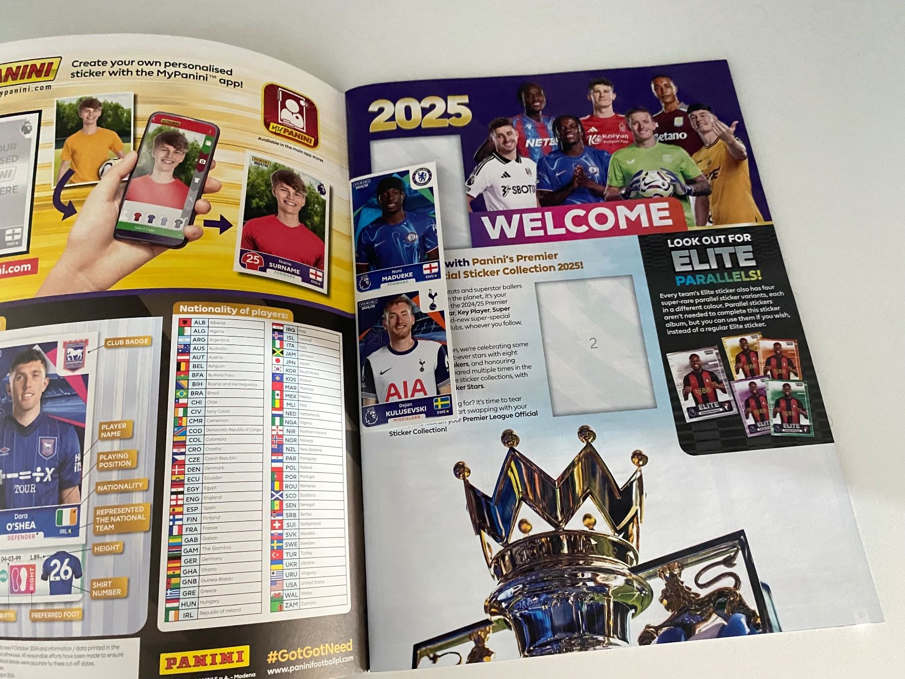 Panini Alben: Panini Leeralbum Premier League 2025 – Neu (gemäss Beschreibung) aus Hergiswil LU von FcMalkov 1