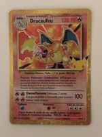 Carte Pokémon DRACAUFEU REPRINT 30 ans fr