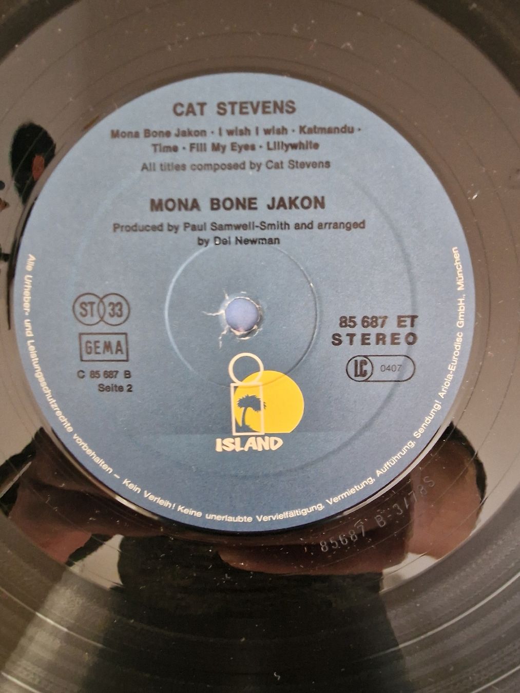 Dischi in vinile: Cat Stevens - Mona Bone Jakon – Usato da Pfaffnau venduto da gunport 1