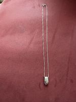 835 Silberkette mit 925 Anhänger 40 cm