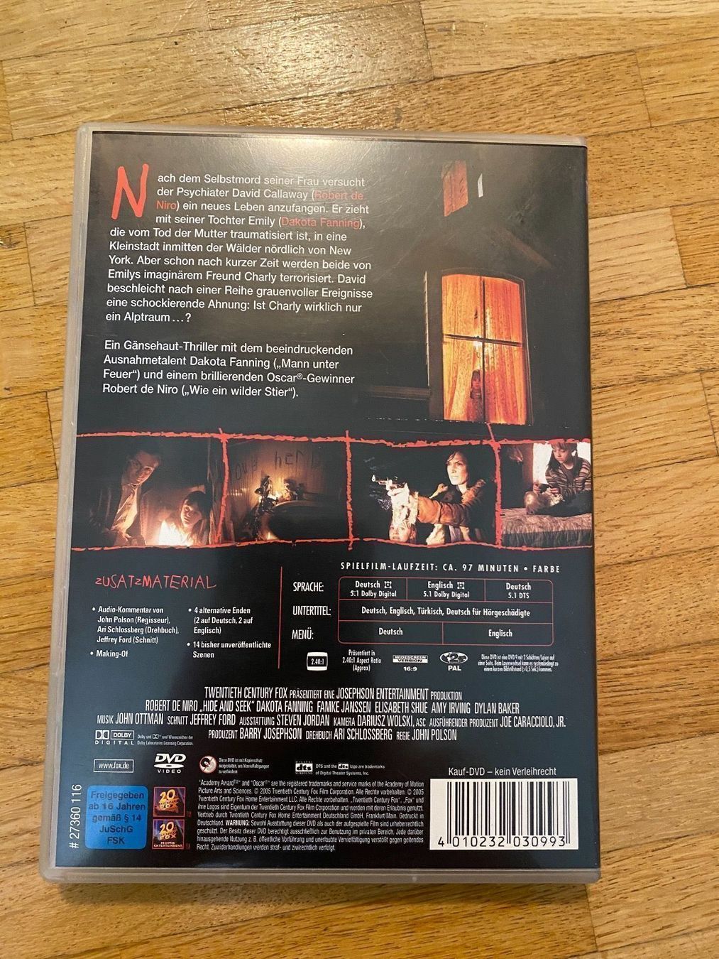 Tutti i DVDs: Verkaufe Hide and Seek DVD – Nuovo (secondo la descrizione) da Zürich venduto da 81er 1