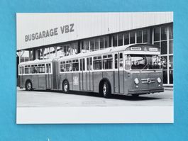 Zürich - Busgarage VBZ - Gelenkautobus - SAURER
