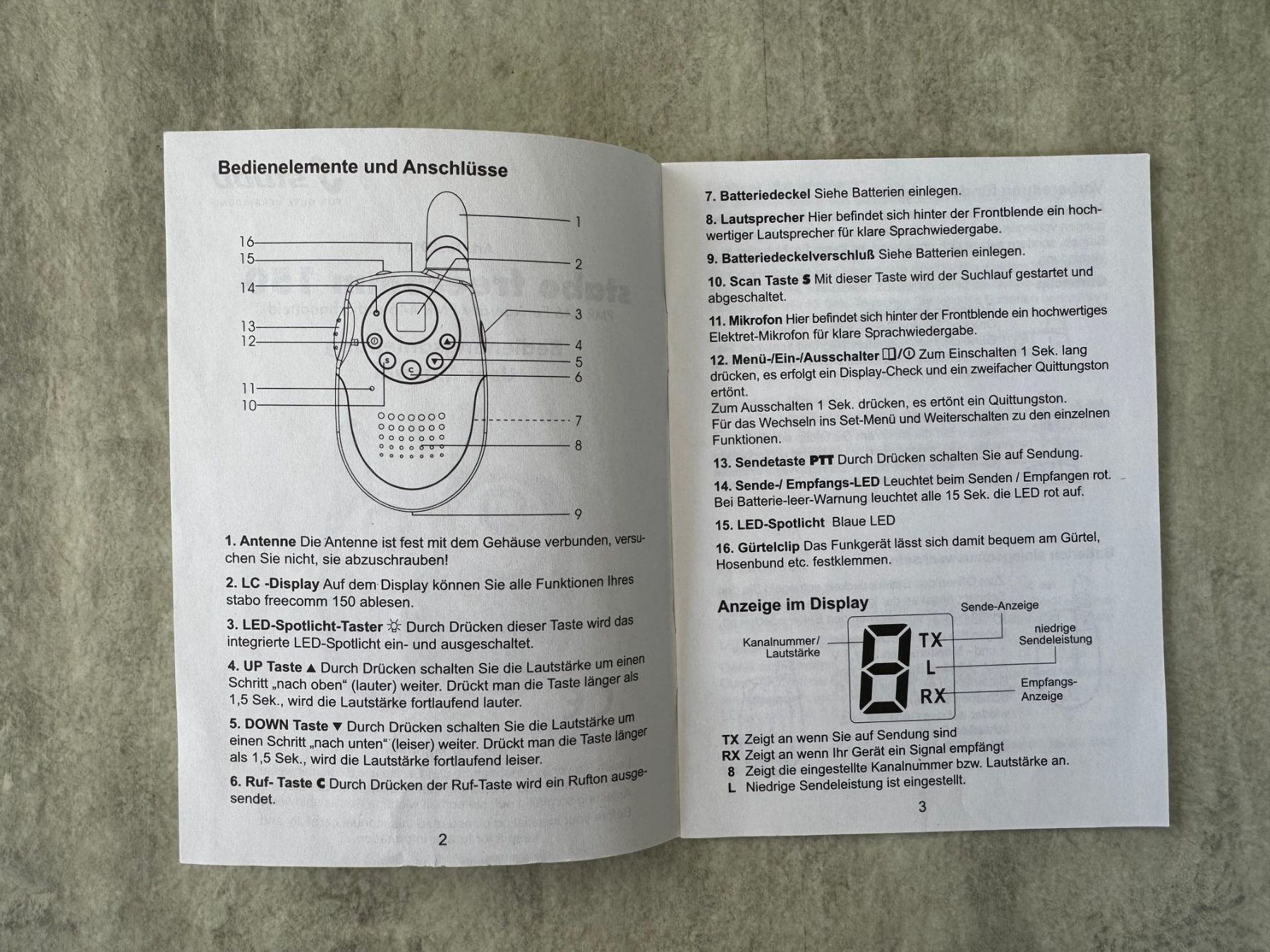 Radiocomunicazione: Stabo Freecomm 150 Funkgeräte – Usato da Dänikon ZH venduto da and_8z7h 4