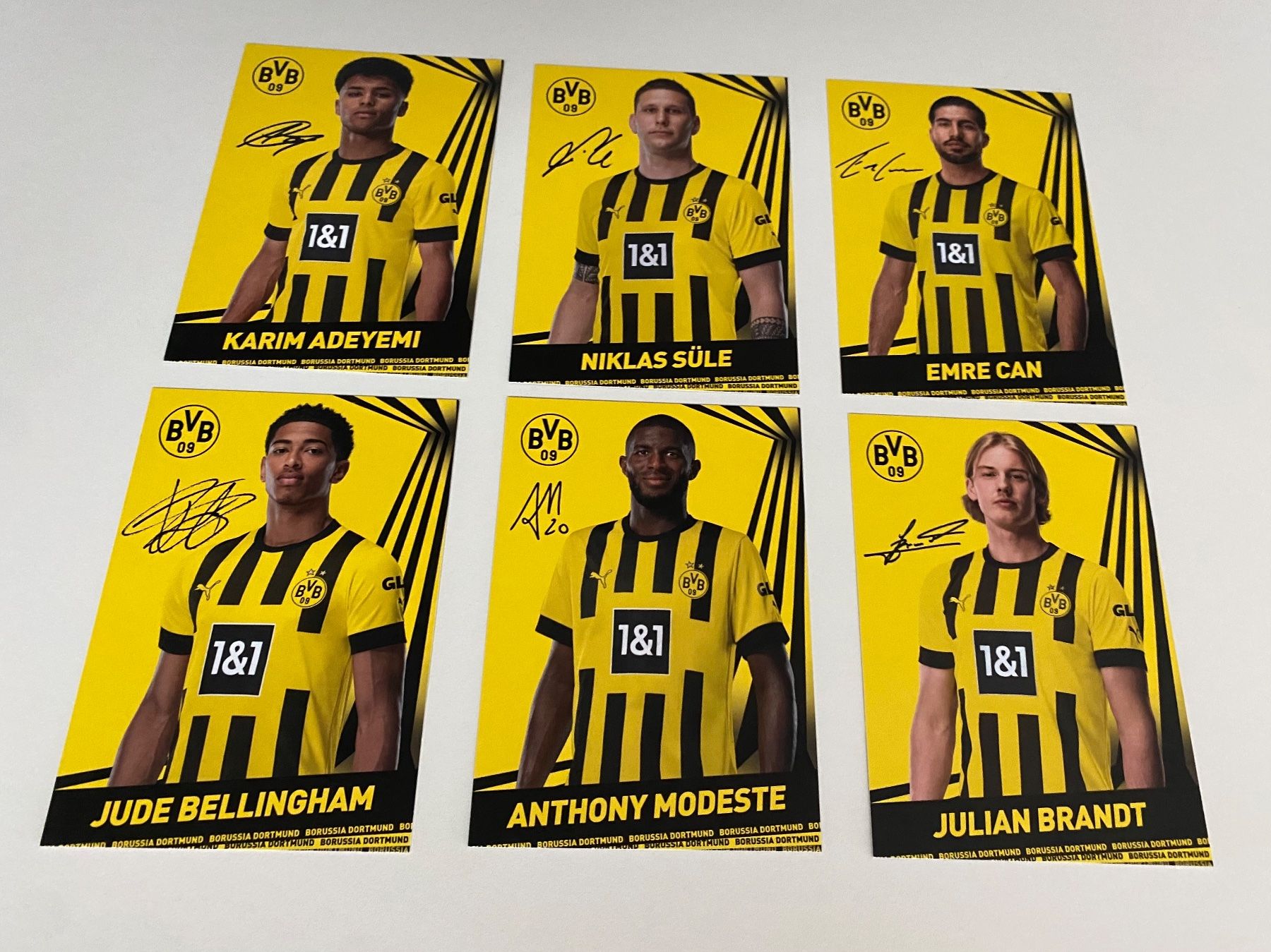 Autogramme: Autogrammkarten Set BVB Dortmund 2022/23 – Gebraucht aus Hergiswil LU von FcMalkov 1