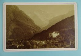 INTERLAKEN, ALBUMINFOTO CABINET-FORMAT