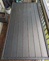 Gartentisch, schwarz