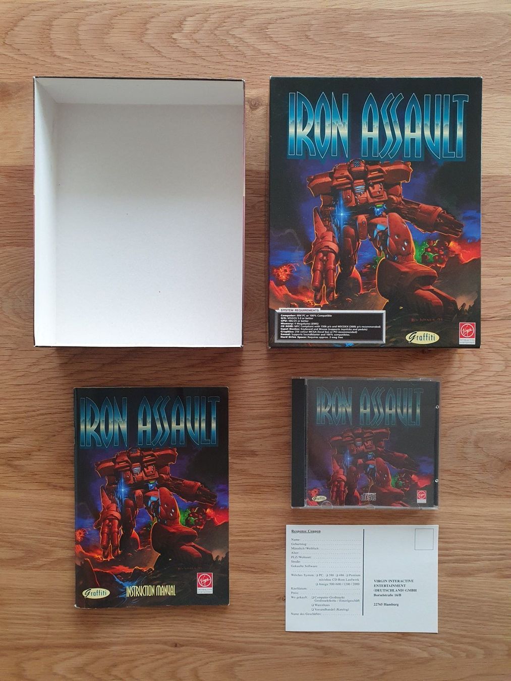 Giochi: PC Game Iron Assault (1995) Big Box – Usato da Greifensee venduto da perfectioN88 3