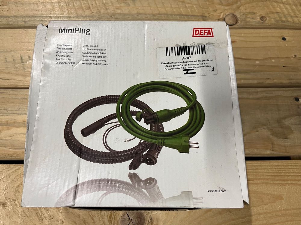 DEFA MiniPlug Anschluss-Set A787, neuwertig, Winter 55 (Neu (gemäss ...
