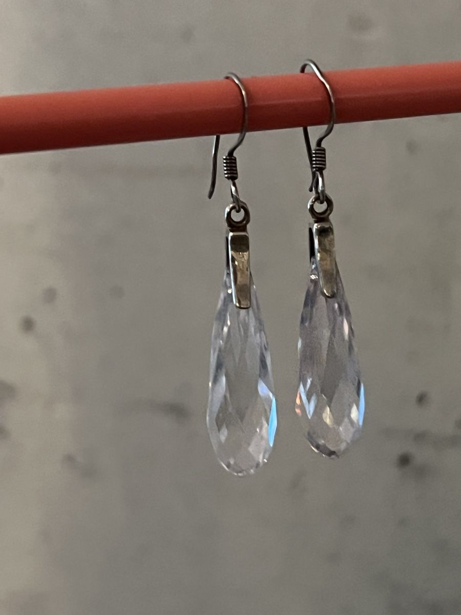 Ohrringe & -stecker: Bergkristall Silber Ohrhringe – Gebraucht aus Wabern von La-Vitrine 2