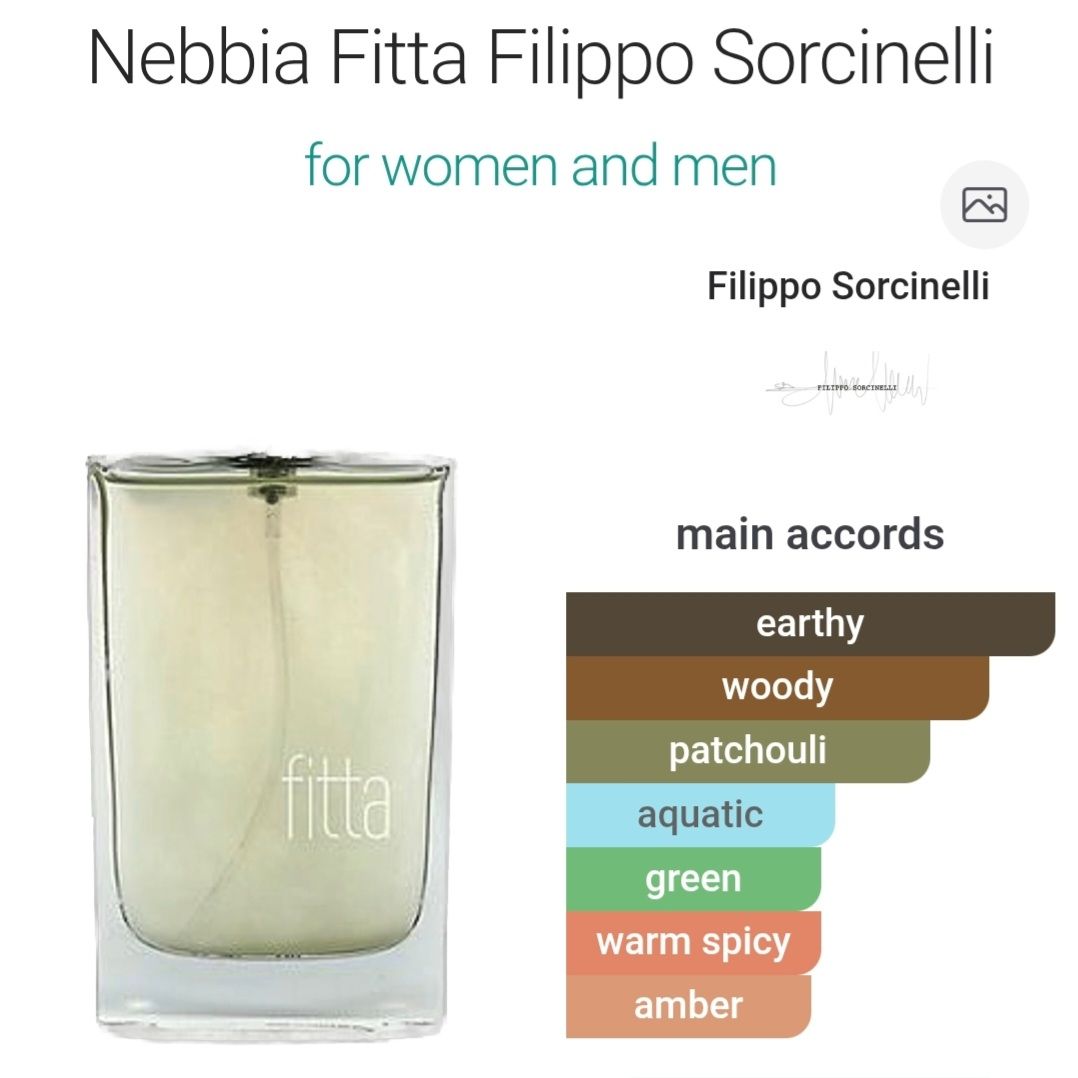 Parfum & Eau de Toilette: Filippo Sorcinelli Nebbia Fitta – Neu (gemäss Beschreibung) aus Utzigen von DRAGONY23 2