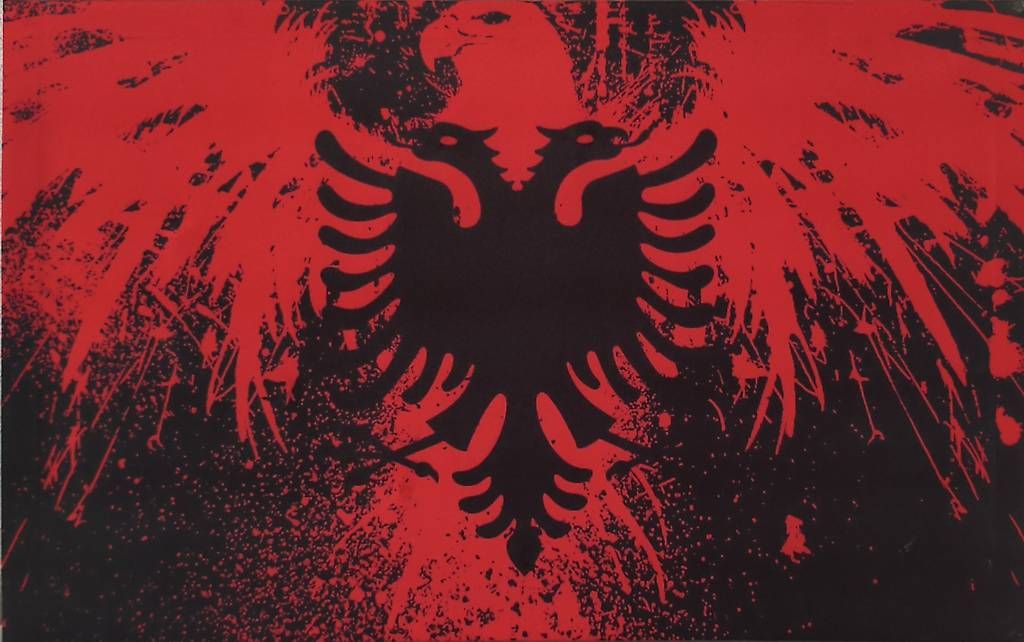 Cornici: Bilderrahmen mit Albanischer Adler und mit LED – Usato da Winterthur venduto da Kosovari0