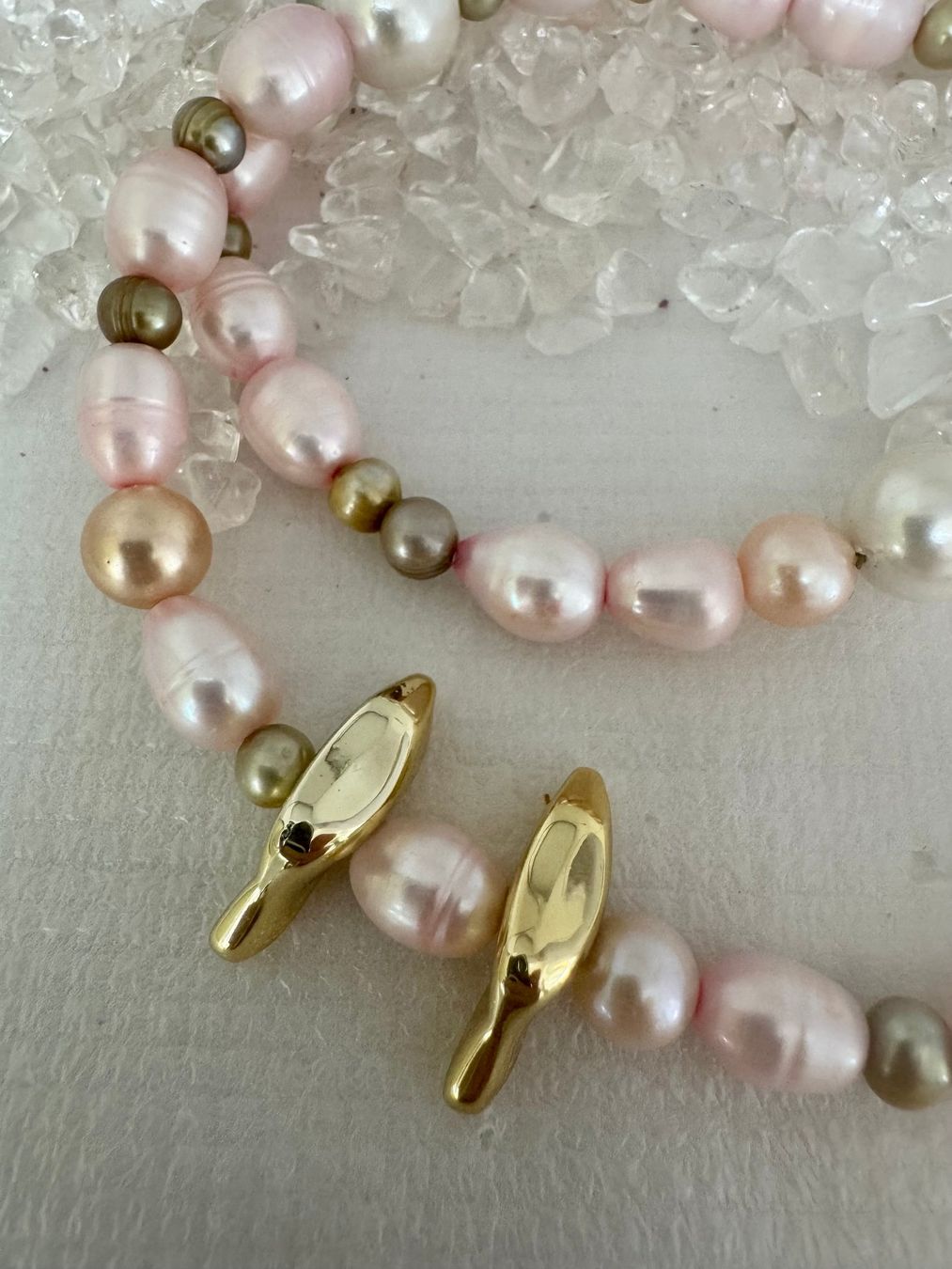 Catenine: Halskette Perlen / Kunstelemente – Nuovo (secondo la descrizione) da Biberist venduto da tl-schmuck 2