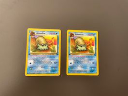 Pokemonkarten: Amonitas 1. Edition / DE