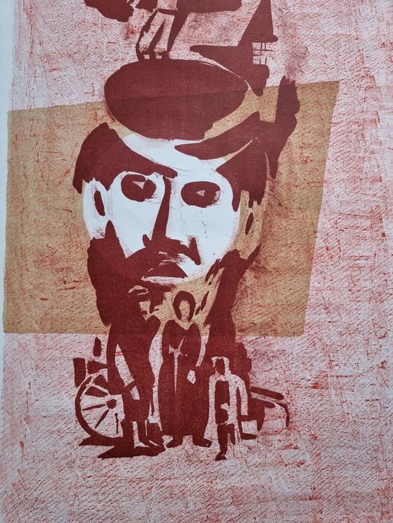 HANS SCHWEIZER LITHOGRAPHIE SIGNIERT NUMMERIERT 2