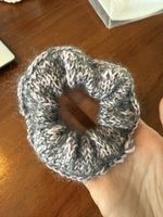 Scrunchie gestrickt